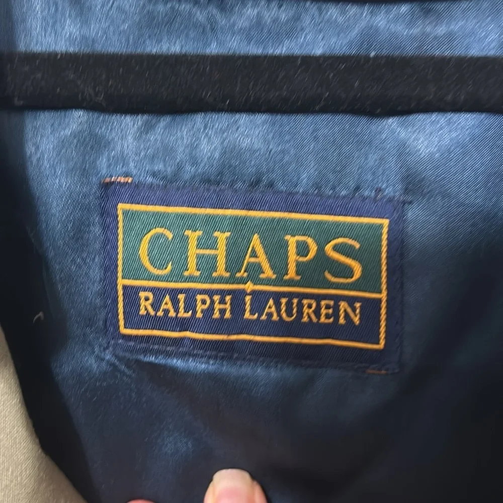 Ralph Lauren Chaps Wool Insulated Trench Coat Size 42L